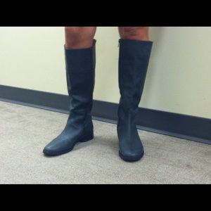 JCREW Tall Leather Riding Boots- Made in Italy